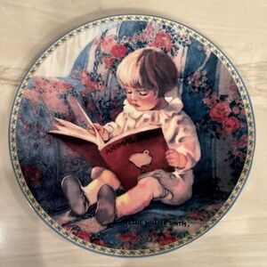 Jessie Willcox Smith 'My First Book' Art Collector Plate Yesterday’s Innocents